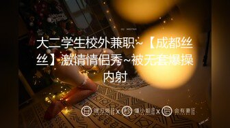 大二学生校外兼职~【成都丝丝】激情情侣秀~被无套爆操内射