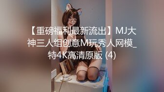 【重磅福利最新流出】MJ大神三人组创意M玩秀人网模_特4K高清原版 (4)