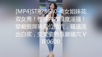 [MP4]STP28680 美女姐妹花双女秀！性感内衣极度淫骚！穿戴假屌骑乘位插穴，骚逼流出白浆，交叉姿势互磨骚穴 VIP0600