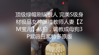 顶级绿帽刷锅狠人 完美S级身材极品女神眼镜教师人妻【ZM宝儿】私拍，调教成母狗3P紫薇白浆特多原版