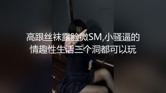 高跟丝袜露脸微SM,小骚逼的情趣性生活三个洞都可以玩