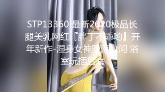 STP13360 最新2020极品长腿美乳网红『胖丁不乖哟』开年新作-湿身女神堕落人间 浴室玩插后庭