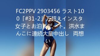 FC2PPV 2903456 ラスト100「#31-2」万超えインスタ女子とお泊りデート。洪水まんこに連続大量中出し♡両想い♡