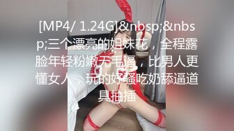 [MP4/ 1.24G]&nbsp;&nbsp;三个漂亮的姐妹花，全程露脸年轻粉嫩无毛逼，比男人更懂女人，玩的好骚吃奶舔逼道具抽插